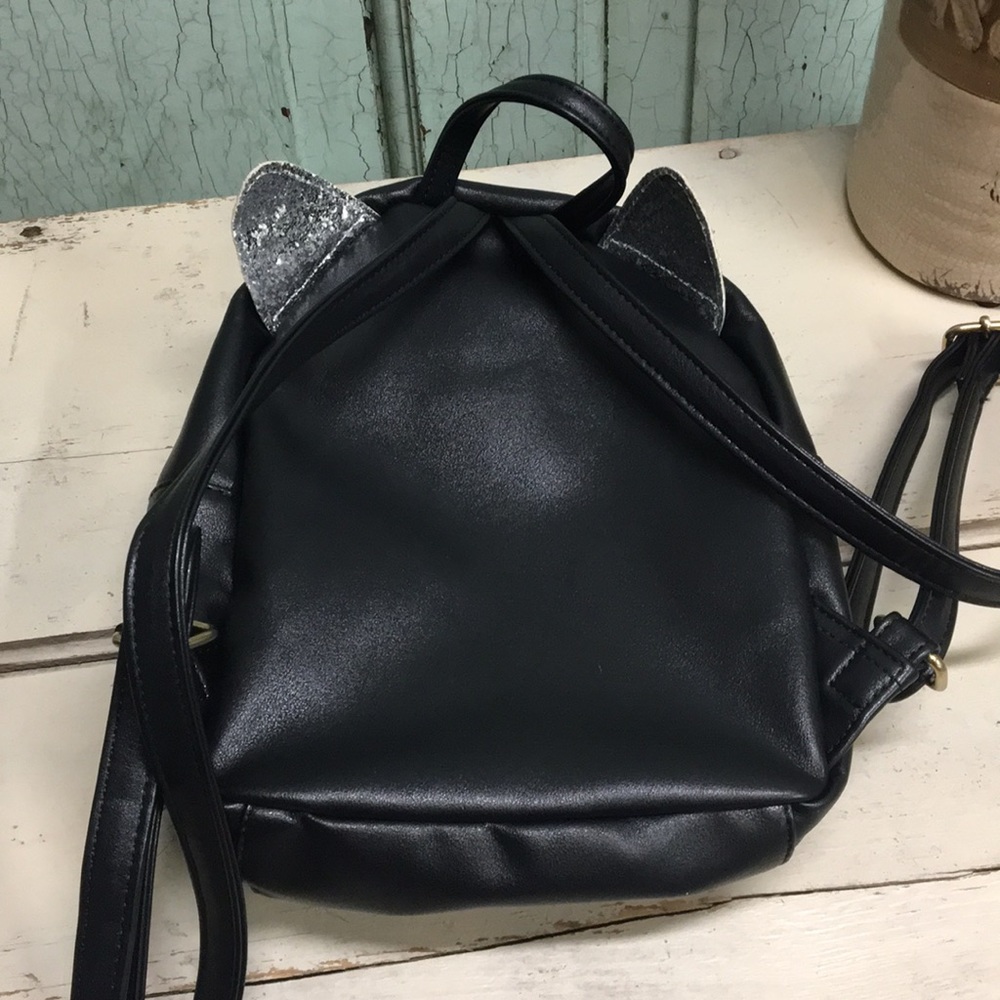 Glitter Cat Ear Mini Backpack - image 2